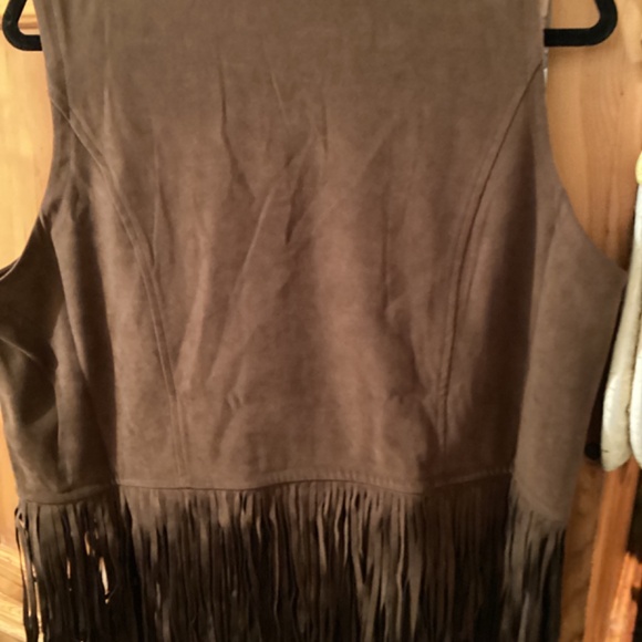 Bob Mackie Wearable Art Western Vest.  1X NWT - Picture 6 of 6
